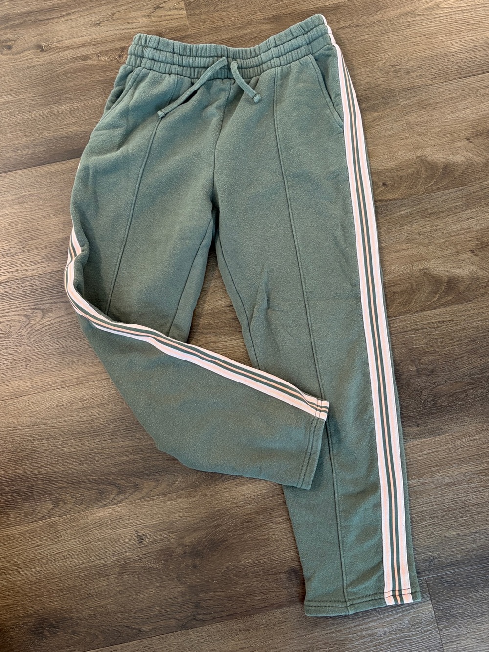 TNA Green Track Pant Sweats - Small